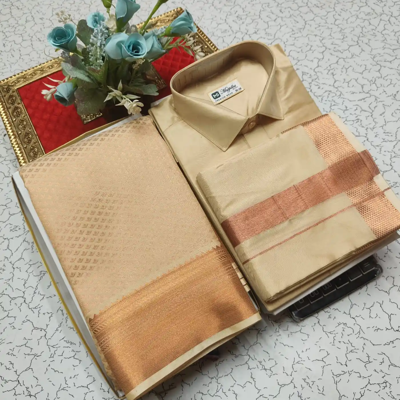 Wedding Combo Set - Champagne Gold